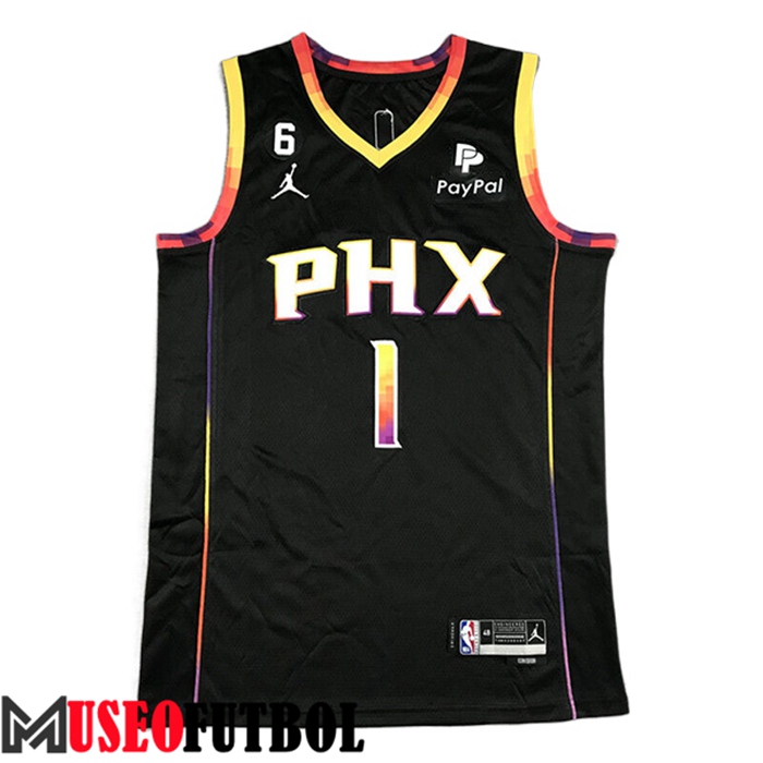 Camiseta Phoenix Suns (BOOKER #1) 2022/23 Negro