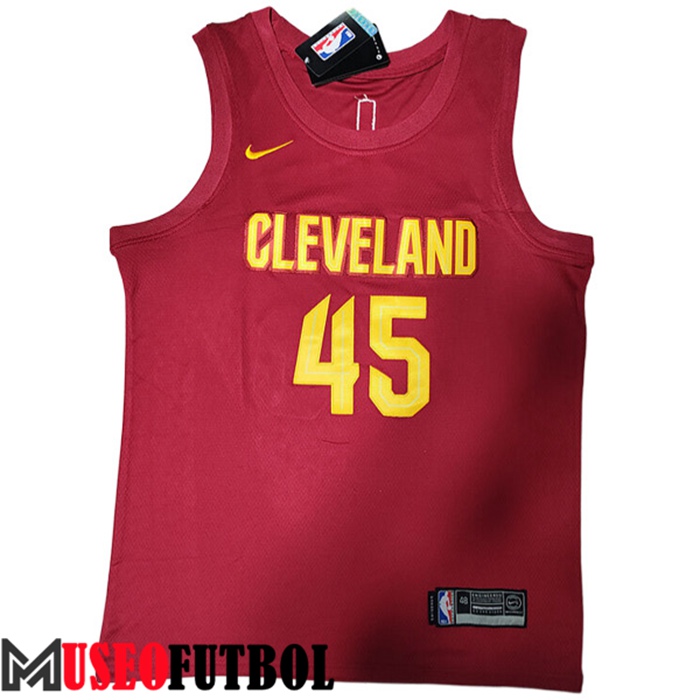 Camiseta Cleveland Cavaliers (MITCHELL #45) 2022/23 Rojo