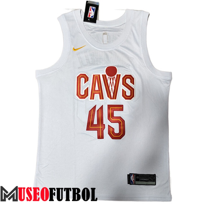 Camiseta Cleveland Cavaliers (MITCHELL #45) 2022/23 Blanco