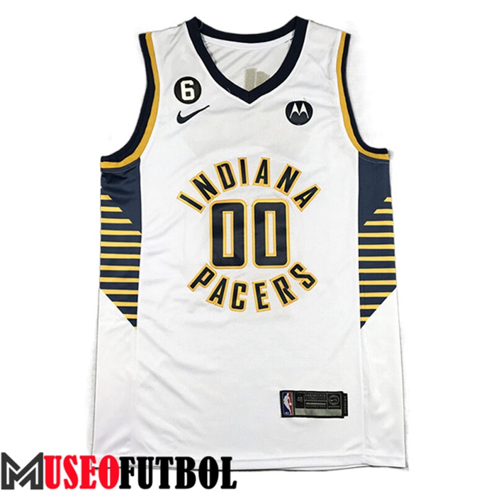 Camiseta Indiana Pacers (MATHURIN #00) 2022/23 Blanco