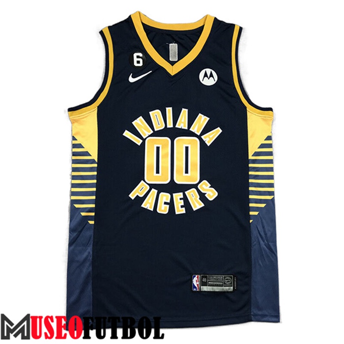 Camiseta Indiana Pacers (MATHURIN #00) 2022/23 Negro