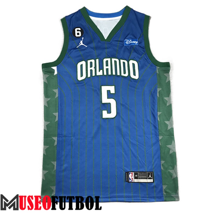 Camiseta Orlando Magic (BANCCHERO #5) 2022/23 Azul