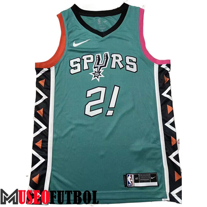 Camiseta San Antonio Spurs (COYOTE #2) 2022/23 Verde