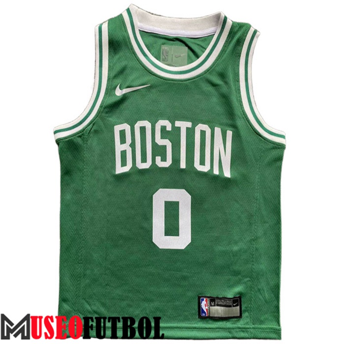 Camiseta Boston Celtics (TATUM #0) 2022/23 Verde