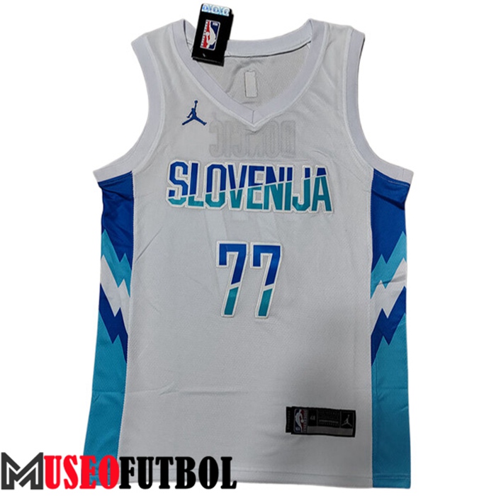 Camiseta Dallas Mavericks (DONČIĆ #77) 2022/23 Rojo