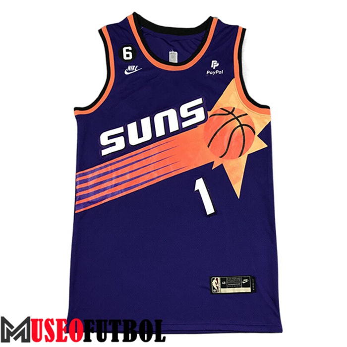 Camiseta Phoenix Suns (BOOKER #1) 2022/23 Púrpura