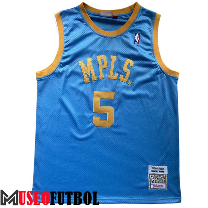 Camiseta Los Angeles Lakers (BRYANT #5) 2022/23 Azul Claro