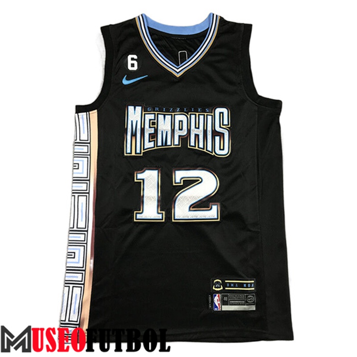 Camiseta Memphis Grizzlies (BRYANT #12) 2022/23 Negro