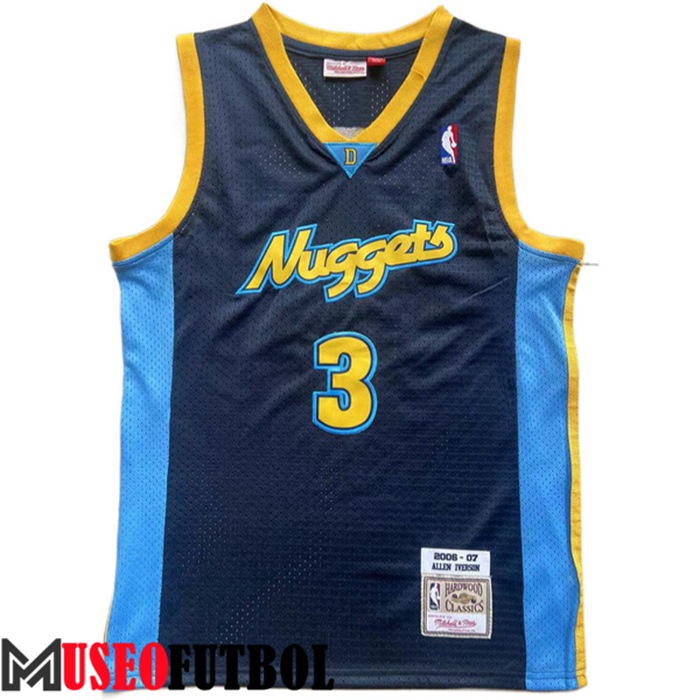 Camiseta Denver Nuggets (IVERSON #3) 2022/23 Azul Marino