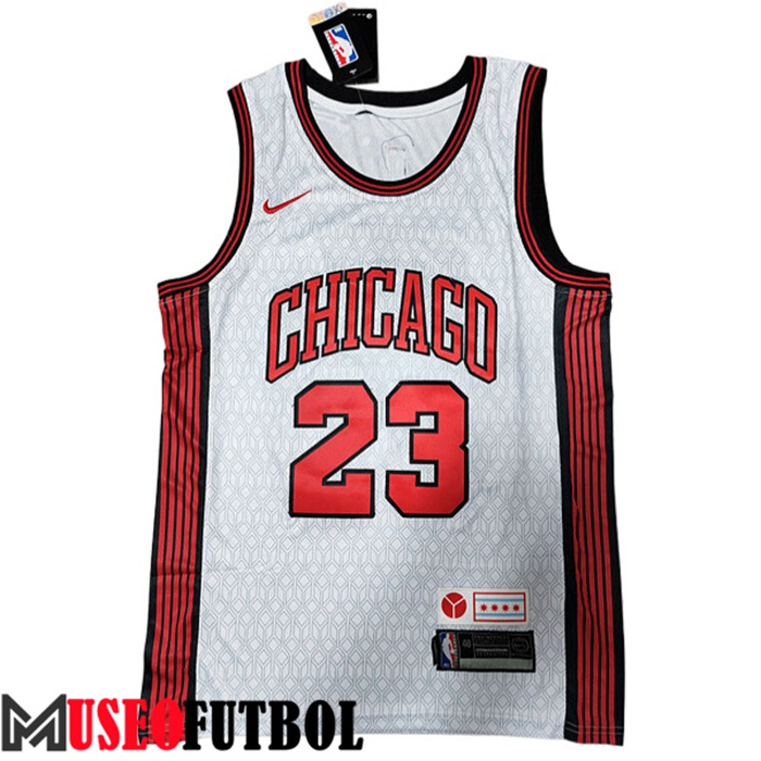 Camiseta Chicago Bulls (JORDAN #23) 2022/23 Blanco