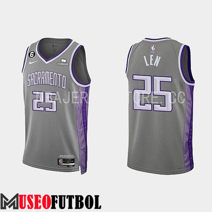 Camiseta Sacramento Kings (LEN #25) 2022/23 Gris