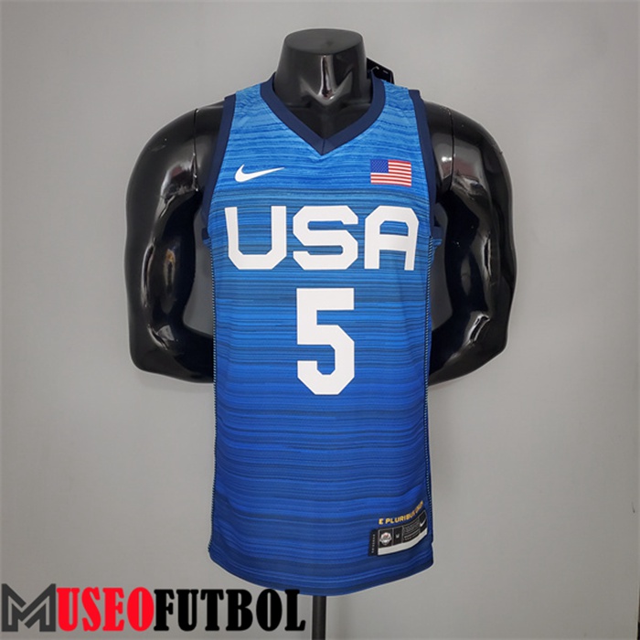 Camiseta Jeux Olympiques (Laviine #5) USA Team 2021 Azul