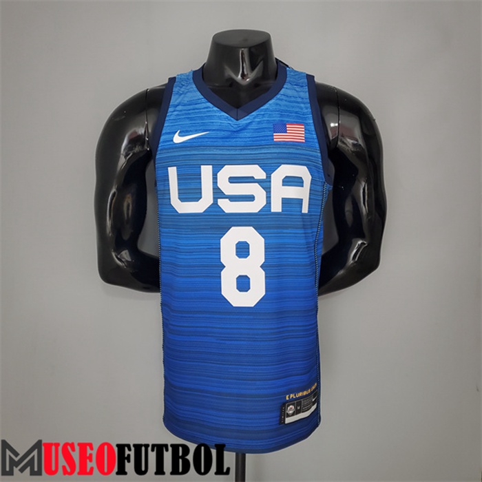 Camiseta Jeux Olympiques (Middleton #8) USA Team 2021 Azul