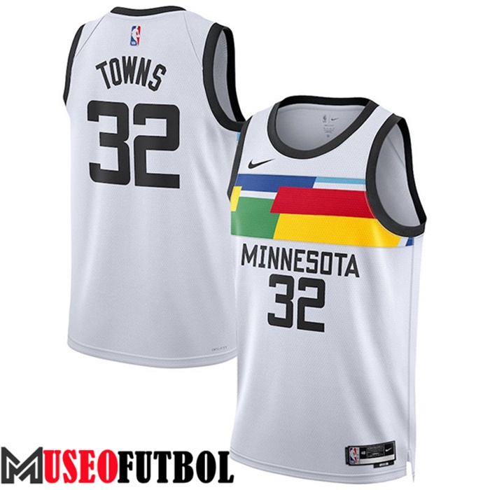 Camiseta Minnesota Timberwolves (BRISSETT #12) 2022/23 Blanco