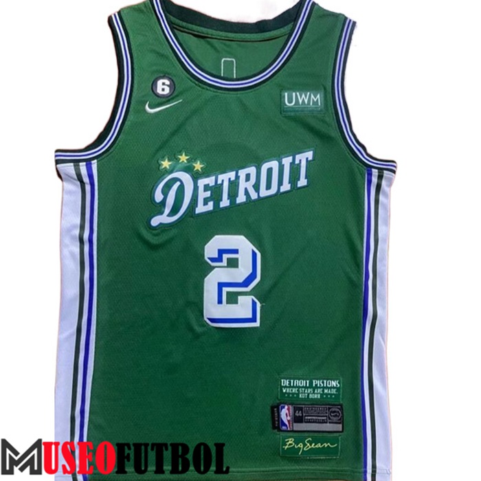 Camiseta Detroit Pistons (BRISSETT #12) 2022/23 Verde