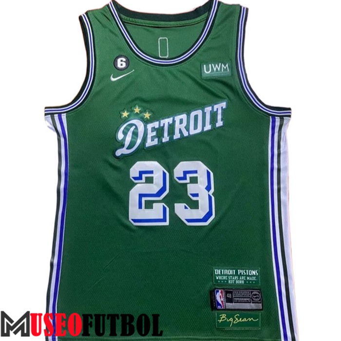 Camiseta Detroit Pistons (IVEY#23) 2022/23 Verde