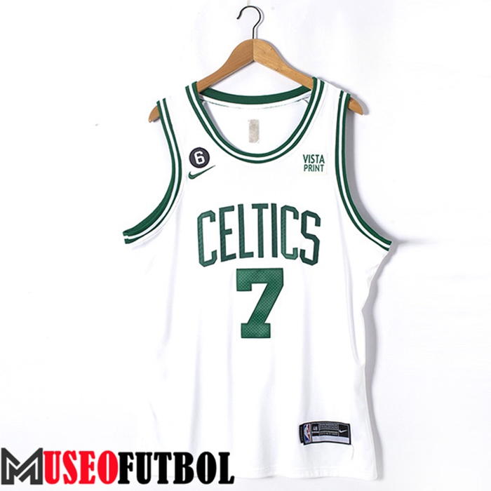 Camiseta Boston Celtics (BROWN #7) 2022/23 Blanco