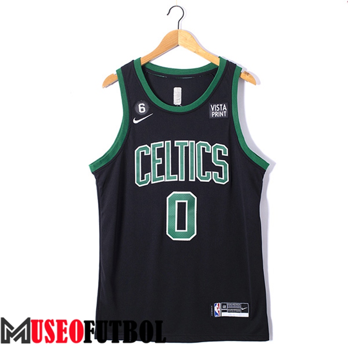 Camiseta Boston Celtics (TATUM #0) 2022/23 Negro