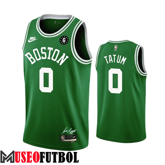 Camiseta Boston Celtics (TATUM #0) 2022/23 Verde