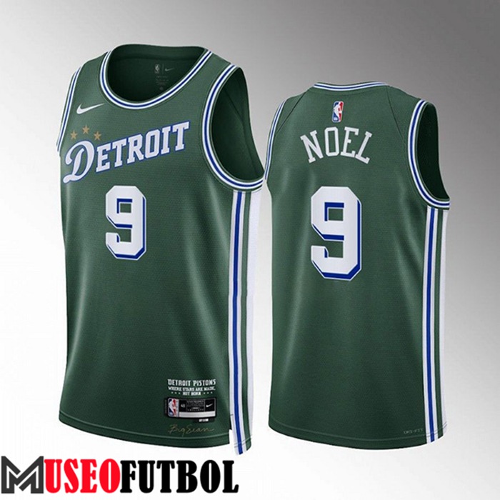 Camiseta Detroit Pistons (NOEL #9) 2022/23 Verde