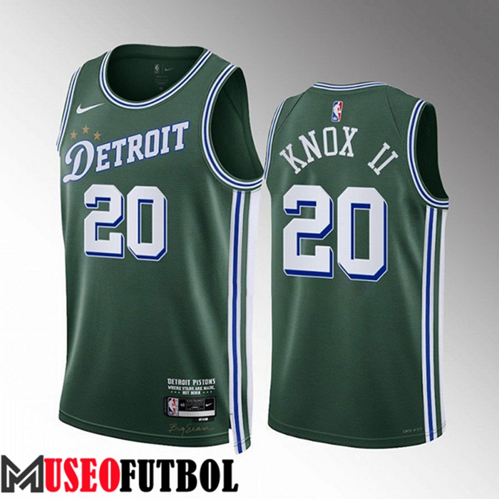 Camiseta Detroit Pistons (KNOX II #20) 2022/23 Verde