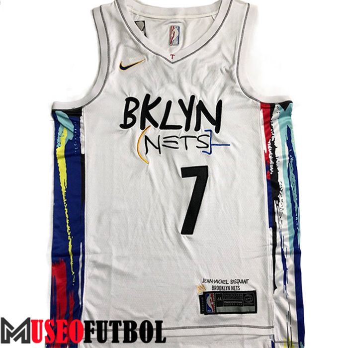 Camiseta Brooklyn Nets (DURANT #7) 2022/23 Blanco