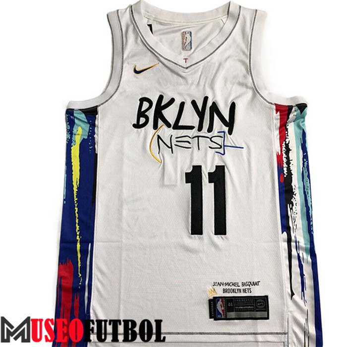 Camiseta Brooklyn Nets (IRVING #11) 2022/23 Blanco