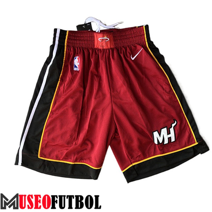 Cortos NBA Miami Heat Rojo