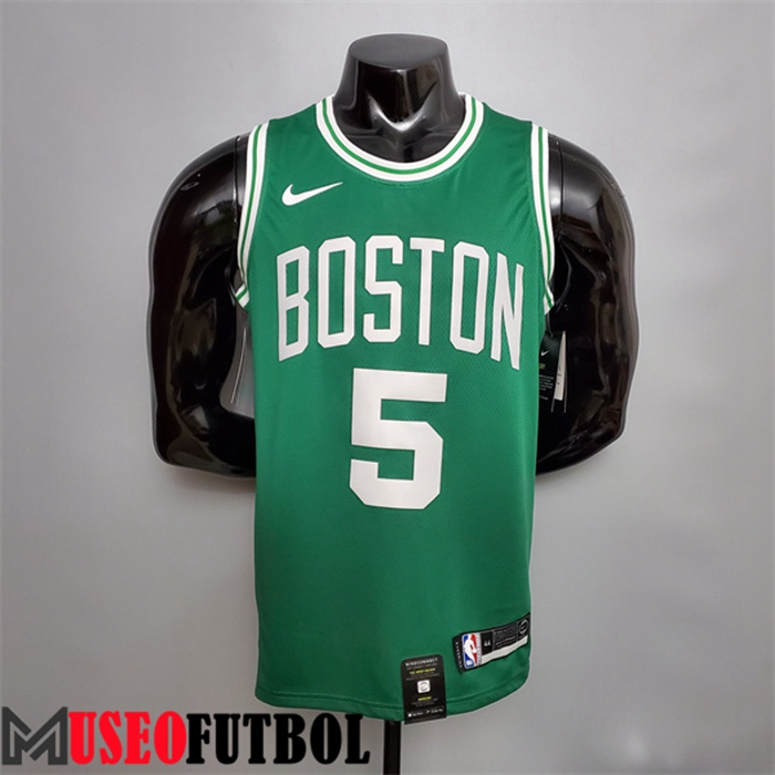 Camiseta Boston Celtics (Garnett #5) Verde