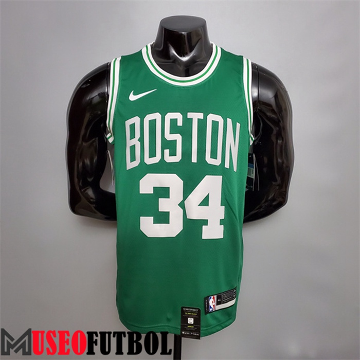 Camiseta Boston Celtics (Pierce #34) Verde