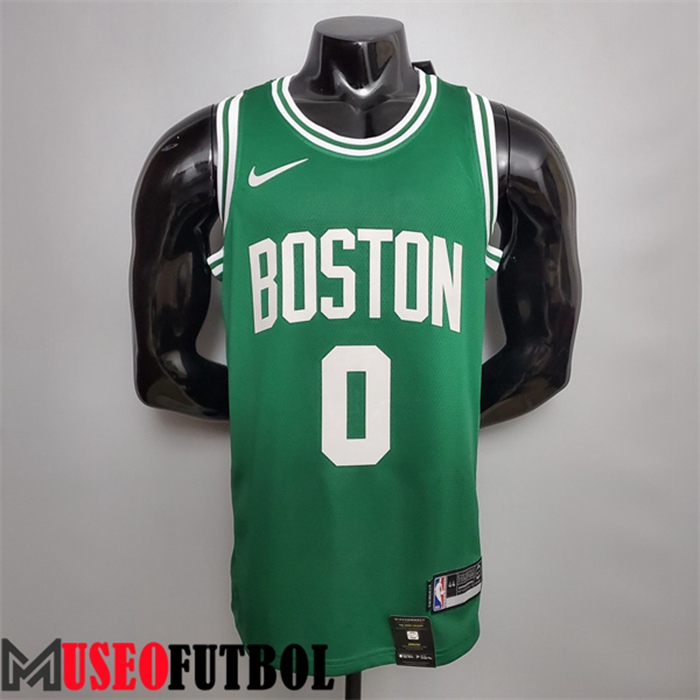 Camiseta Boston Celtics (Tatum #0) Verde