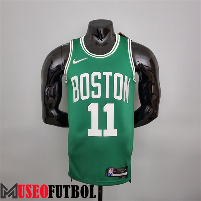 Camiseta Boston Celtics (Irving #11) Verde 75 Aniversario