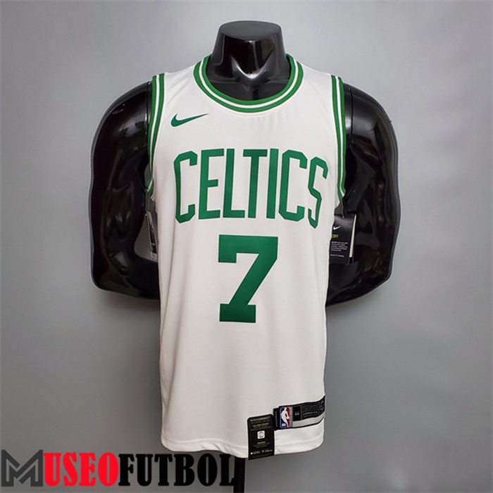 Camiseta Boston Celtics (Brown #7) Blanco