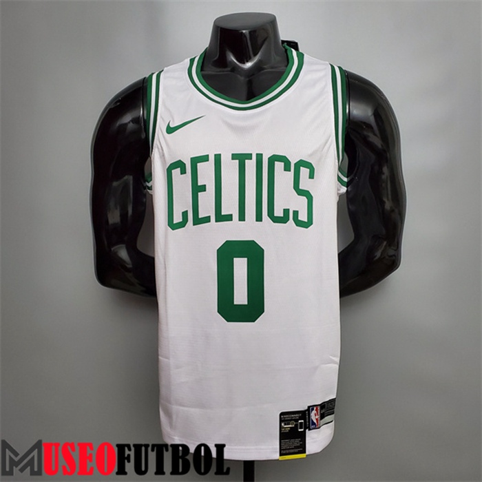 Camiseta Boston Celtics (Tatum #0) Blanco