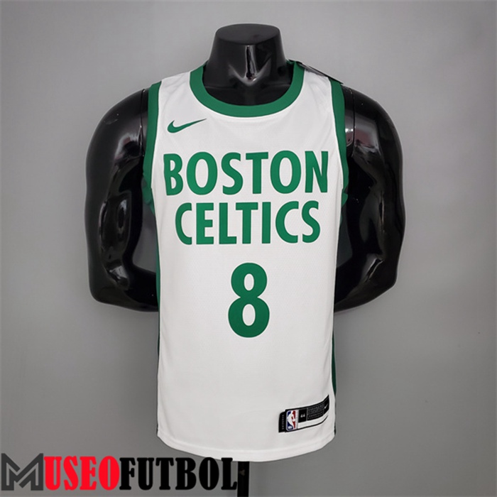 Camiseta Boston Celtics (Walker #8) Blanco City Edition