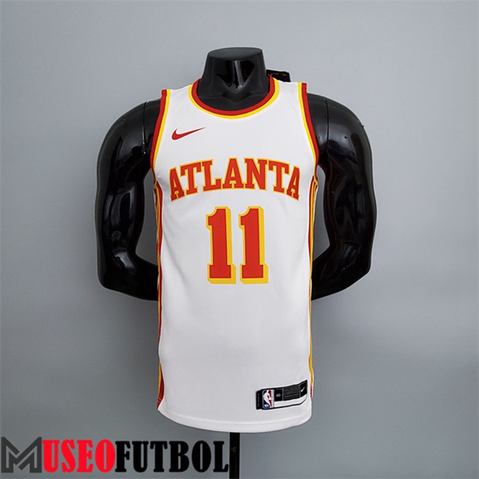 Camiseta Atlanta Hawks (Young #11) Blanco