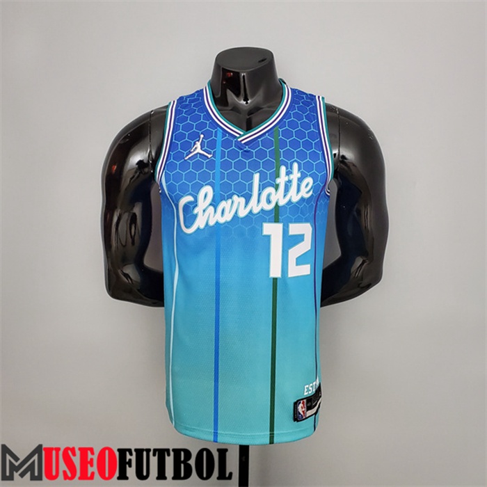 Camiseta Charlotte Hornets (Oubre jr.#12) 2022 Azul City Edition