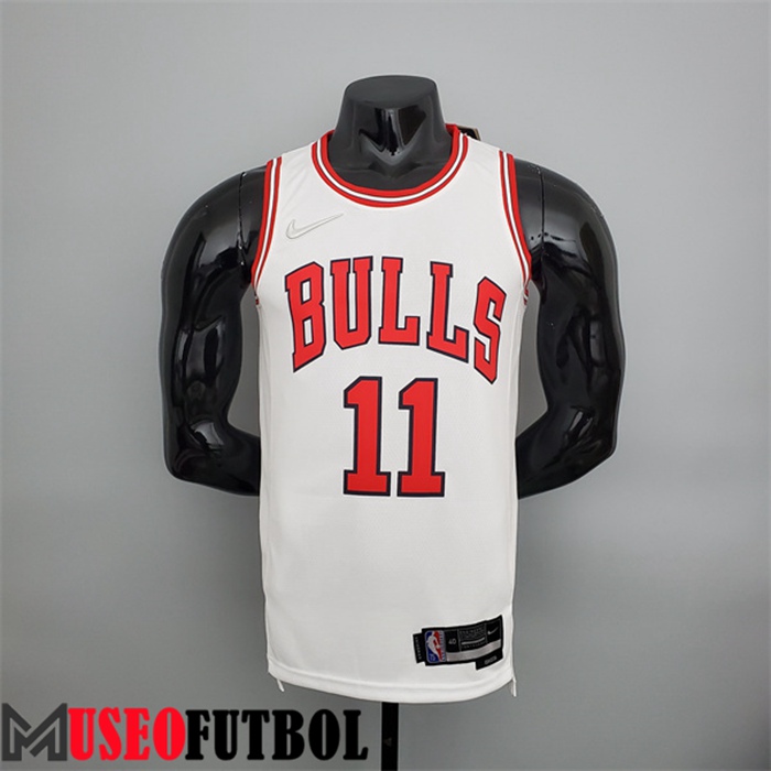 Camiseta Chicago Bulls (DeRozan #11) Blanco 75 Aniversario