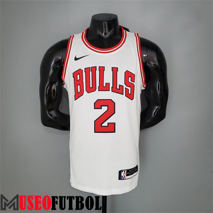 Camiseta Chicago Bulls (Ball #2) Blanco