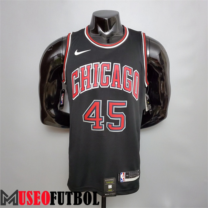 Camiseta Chicago Bulls (Jordan #45) Negro