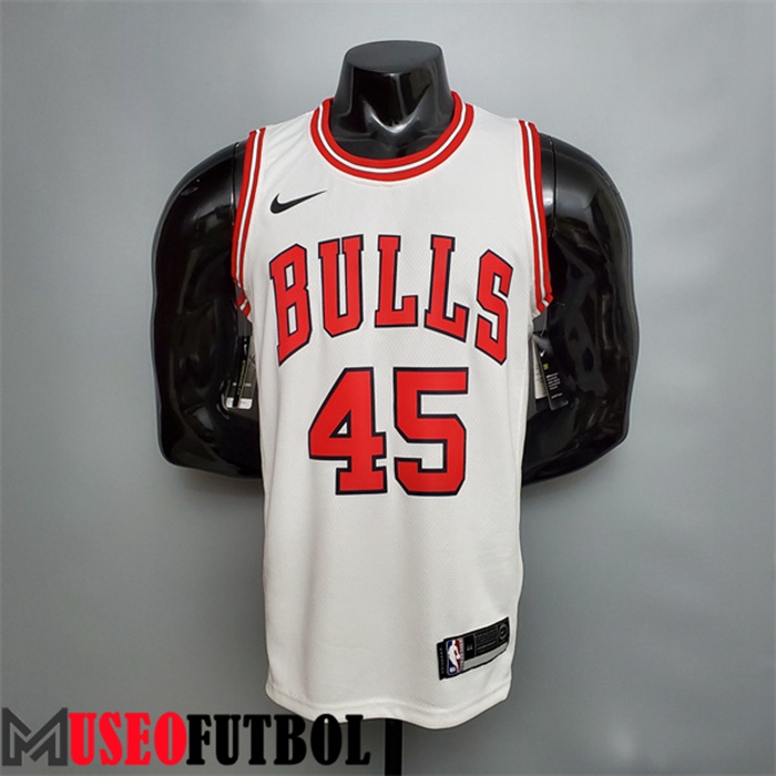 Camiseta Chicago Bulls (Jordan #45) Blanco