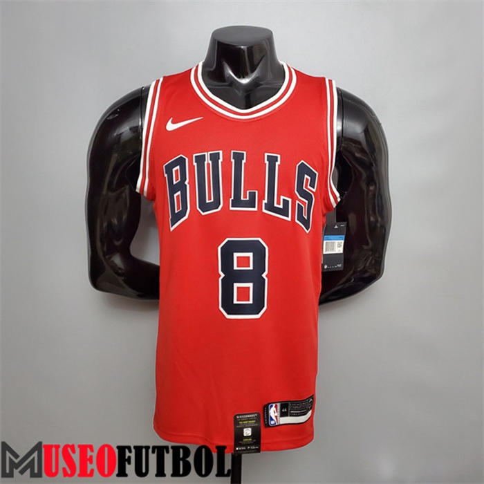 Camiseta Chicago Bulls (Lavine #8) Rojo