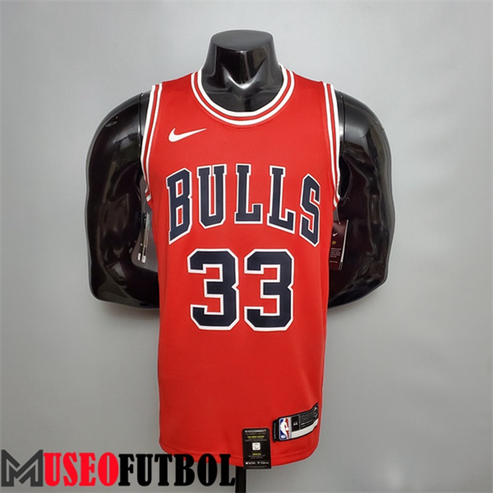 Camiseta Chicago Bulls (Pippen #33) Rojo