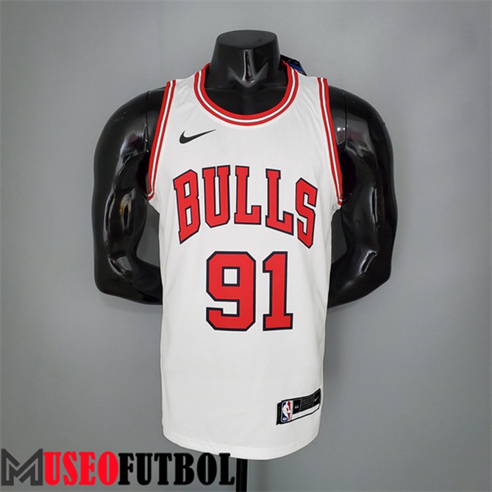 Camiseta Chicago Bulls (Rooman #91) Blanco