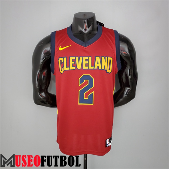 Camiseta Cleveland Cavaliers (Irving #2) 2017 Vin Rojo