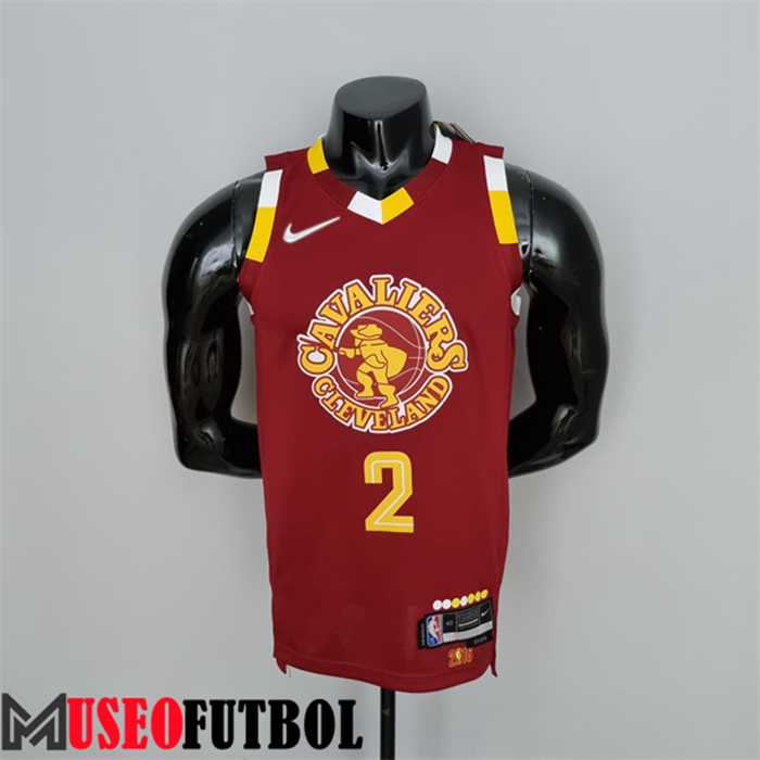 Camiseta Cleveland Cavaliers (Irving #2) 2022 Rojo Urban Edition