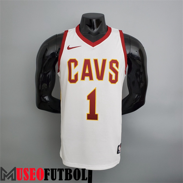 Camiseta Cleveland Cavaliers (Rosa #1) Blanco