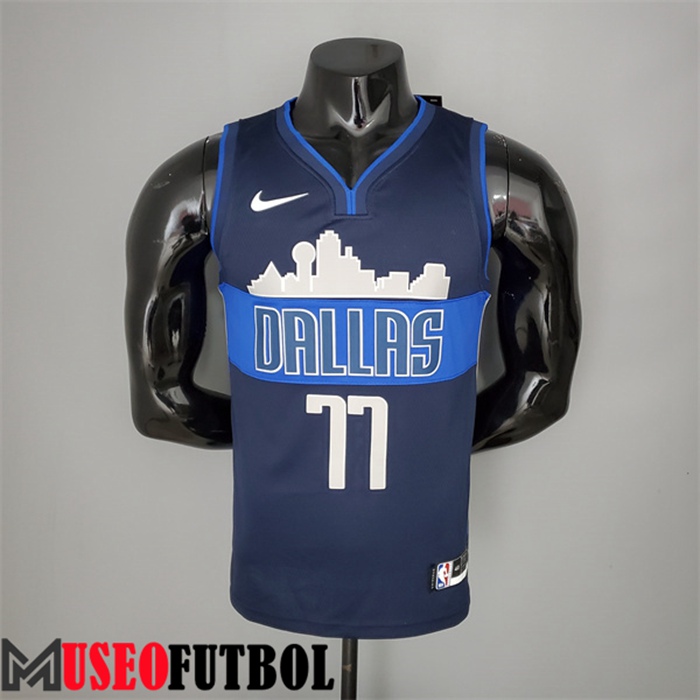 Camiseta Dallas Mavericks (Doncic #77) Iceberg Edition