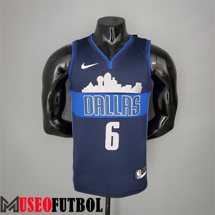 Camiseta Dallas Mavericks (Porzingis #6) Iceberg Edition