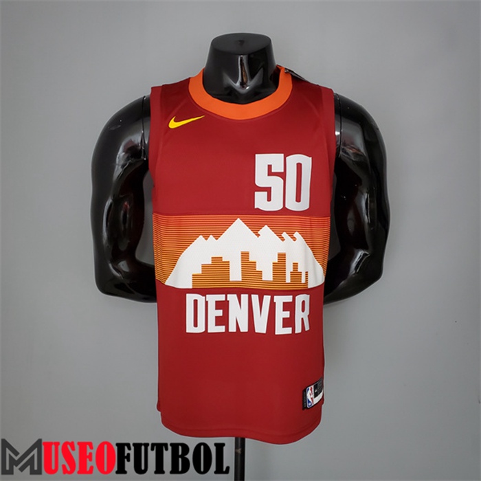 Camiseta Denver Nuggets (Gordon #50) 2021 Rojo City Edition